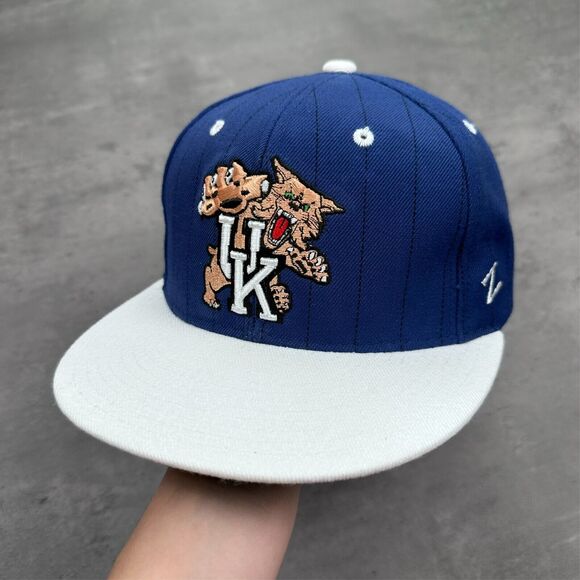 Vintage Zephyr University of Kentucky Wildcats Blue Pinstripe Hat - Picture 1 of 4